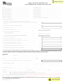 Form Rev 84 0005e - Real Estate Excise Tax Statement Of Taxes Collected