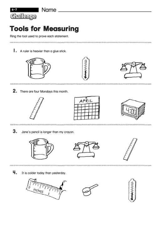 Linear Measurement Worksheet For Grade 1 Download Worksheet 5CA