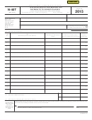 Fillable Form N-40t - Allocation Of Estimated Tax Payments To Beneficiaries - 2015 Printable pdf