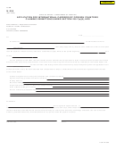 Fillable Form N-305 - Application For International Carriers Of Foreign Countries Claiming Exemptions Printable pdf