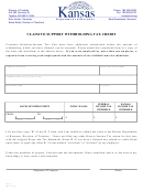 Form Ia-81 - Claim To Support Withholding Tax Credit