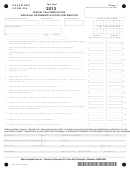 Delaware Form Ira - Special Tax Computation - Individual Retirement Account Distribution - 2013