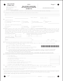 Delaware Form 5403 - Real Estate Tax Return - Declaration Of Estimated Income Tax - 2014