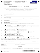 Form 5506cpe-0505 - Application For Exemption From Utility Tax Upon Cell Phones - 2014