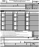 Fillable Form 1042 - Annual Withholding Tax Return For U.s. Source Income Of Foreign Persons - 2015 Printable pdf