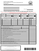 Form Wv/bot-301 - Annual Business And Occupation Tax Return For Utilities