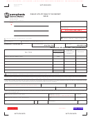 Form Rct-127 A - Public Utility Realty Tax Report - 2015