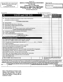 Sales & Use Tax Report Form - Iberville Parish, Louisiana