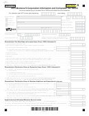 Form Clt-4s - Montana S Corporation Information And Composite Tax Return - 2013