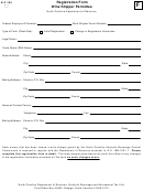 Form B-c-785 - Registration Form Wine Shipper Permittee