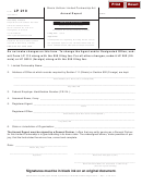 Form Lp 210 - Annual Report - Illinois Uniform Limited Partnership Act