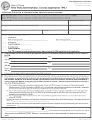 Form Il446-0177 - Third Party Administrator- License Application Tpa-1