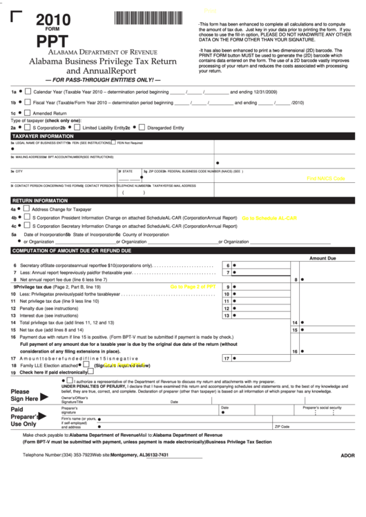 fillable-form-ppt-alabama-business-privilege-tax-return-and-annual