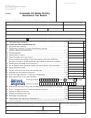 Form Dr 0020e - Colorado Oil Shale Facility Severance Tax Return - 2011