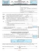 Form Br - Blue Ash Income Tax Return - 2005