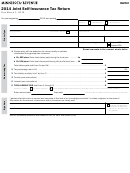 Form Ig263 - Joint Self-insurance Tax Return - 2014