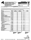 Form St-810.8 - Consumer's Utility Tax For Telephone Services, Telephone Answering Services, And Telegraph Services.