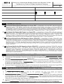 Fillable Form 8621-A - Return By A Shareholder Making Certain Late Elections To End Treatment As A Passive Foreign Investment Company Printable pdf
