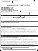 Form Dr 8453p - Partnership/s-corp Income Tax Declaration For Electronic Filing
