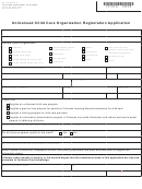 Form Dr 1318 - Unlicensed Child Care Organization Registration Application