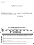 Form Dr 0900c - C Corporation Income Tax Payment Voucher - 2014