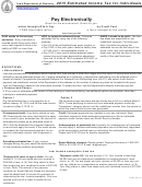 Form 45-009 - Estimated Income Tax Traditional Worksheet - 2015