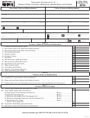 Schedule K-1n (form 1065n) - Nebraska Partner's Share Of Income, Deductions, Modifications, And Credits - 2014