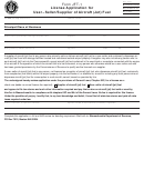 Form Jft-1 - License Application For User-seller/supplier Of Aircraft (jet) Fuel