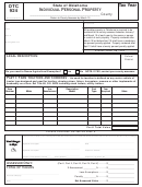 Form Otc 924 - Individual Personal Property