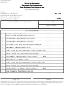 Form 105-50 - Fuel Blender Tax Calculation