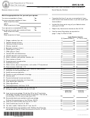 Schedule Ia 126 - Iowa Nonresident And Part-year Resident Credit - 2015