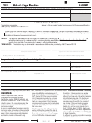 Form 100-we - California Water's-edge Election - 2015