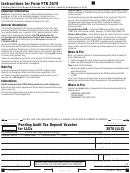 Form 3578 - California Pending Audit Tax Deposit Voucher For Llcs