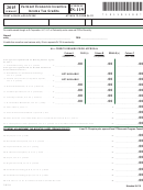 Schedule In-119 - Vermont Economic Incentive Income Tax Credits - 2015
