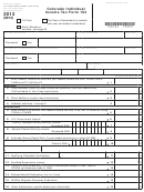 Form 104 - Colorado Individual Income Tax - 2013