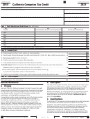 Form 3531 - California Competes Tax Credit - 2015