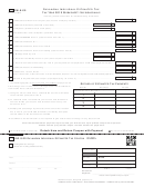 Form Ow-8-es - Worksheet For Individuals - Oklahoma Individual Estimated Tax - 2015
