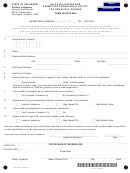 Form 5506cpe-0505 - Application For Exemption From Public Utility Tax Upon Cell Phones - 2015