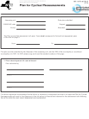 Fillable Form Rp-1573-Acr-P - Plan For Cyclical Reassessments Printable pdf