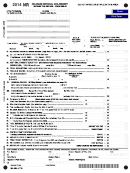 Form 200-02 - Delaware Individual Non-resident Income Tax Return - 2014