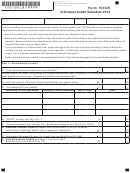 Form 104cr - Individual Credit Schedule - 2015