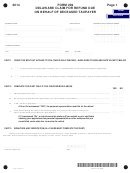 Form 209 - Delaware Claim For Refund Due On Behalf Of Deceased Taxpayer - 2014