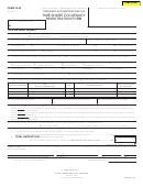 Fillable Form Ta-40 - Time Share Occupancy Registration Form Printable pdf