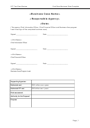First Pass Business Case Template Printable pdf