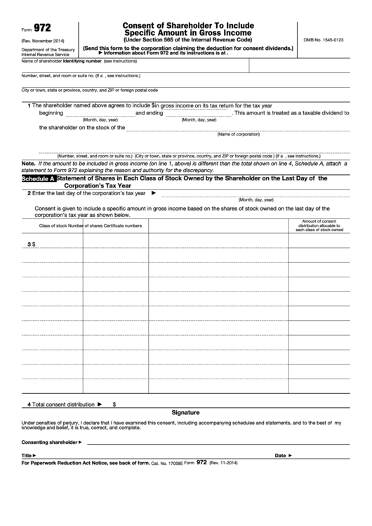 fillable-form-972-consent-of-shareholder-to-include-specific-amount-in-gross-income-printable