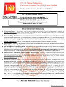 New Mexico Personal Income Tax (pit) Form Packet - 2011