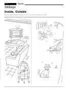 Inside, Outside - Science Worksheet With Answers