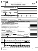 Form Sc 1104 - Savings And Loan Association Tax Return