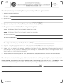 Fillable Form I-41 - Nonresident Beneficiary Affidavit And Agreement Income Tax Withholding Printable pdf