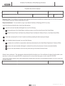 Form 6326 - Alaska Certificate Of Qualifying Veteran